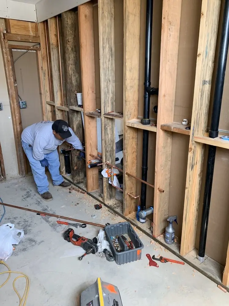 Commercial rough-in plumbing for Gas Line Repair in Pacific Palisades